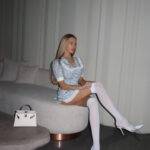 Molly Dress Blue Mini